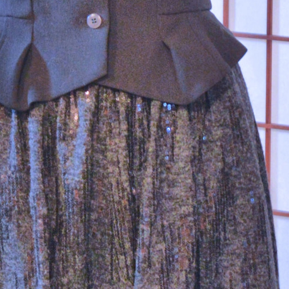 Rachel Roy Black Suspender Vest Dress - Picture 9 of 9